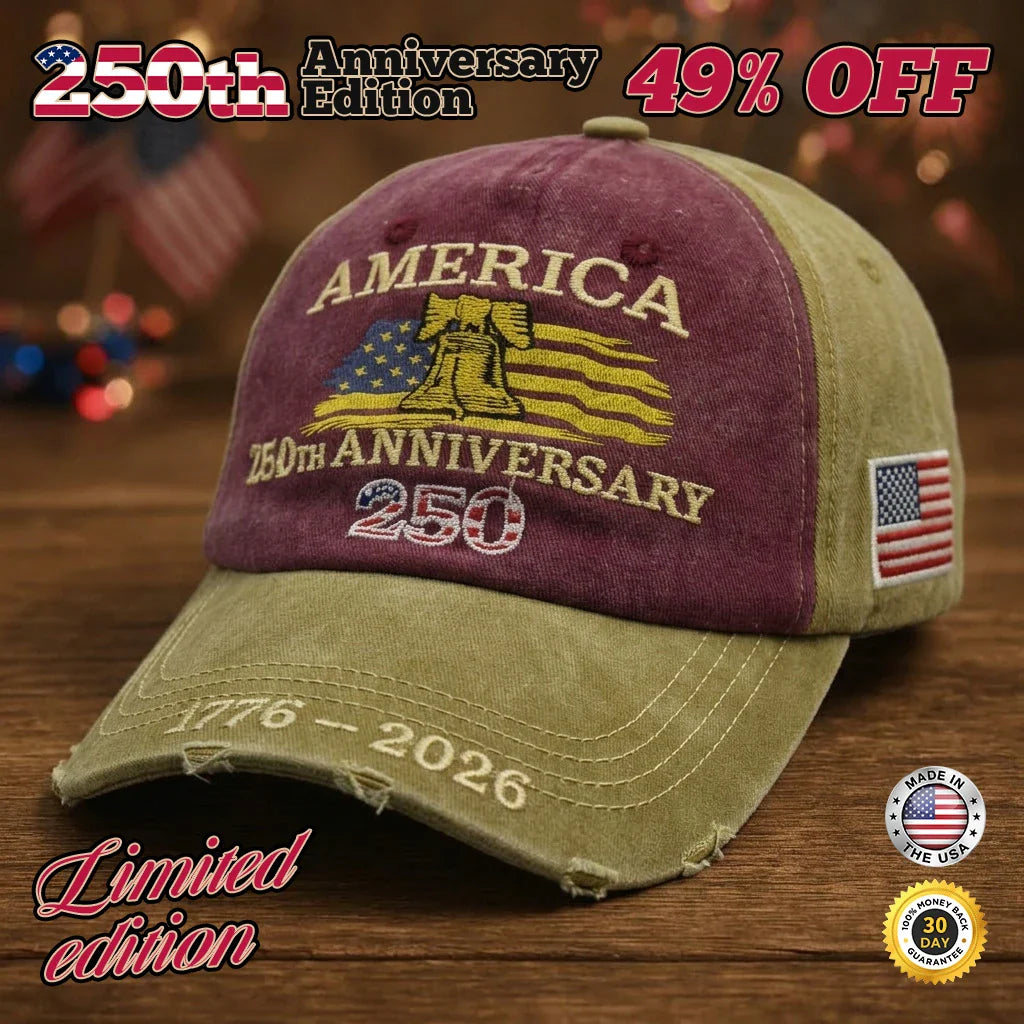 🔥 Final Flash Sale: 49% OFF - America 250th Anniversary Commemorative Cap (1776-2026)🔥