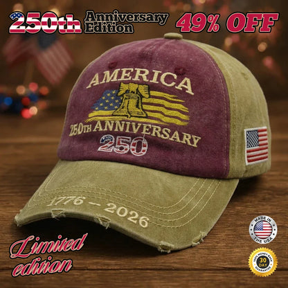 🔥 Final Flash Sale: 49% OFF - America 250th Anniversary Commemorative Cap (1776-2026)🔥