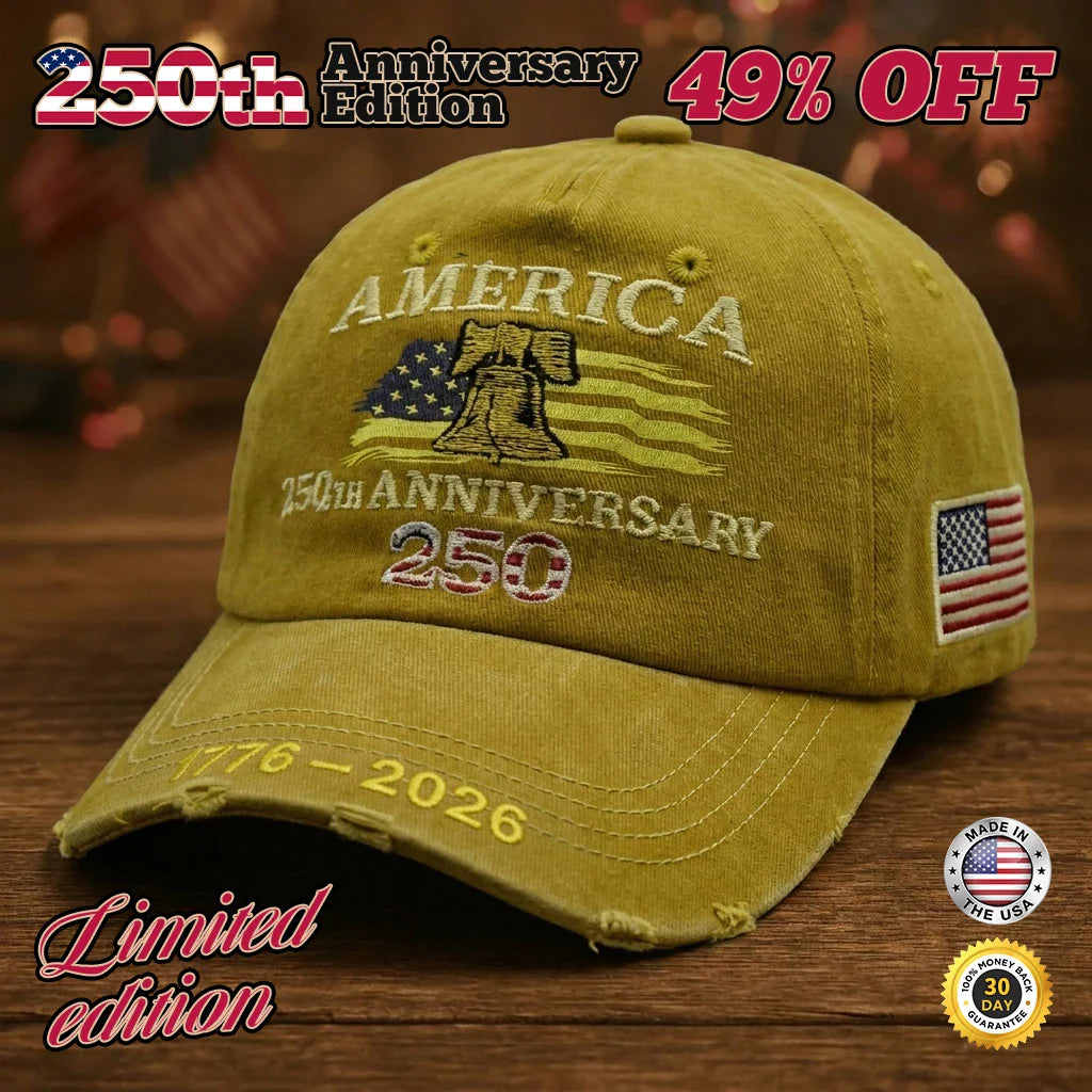 🔥 Final Flash Sale: 49% OFF - America 250th Anniversary Commemorative Cap (1776-2026)🔥