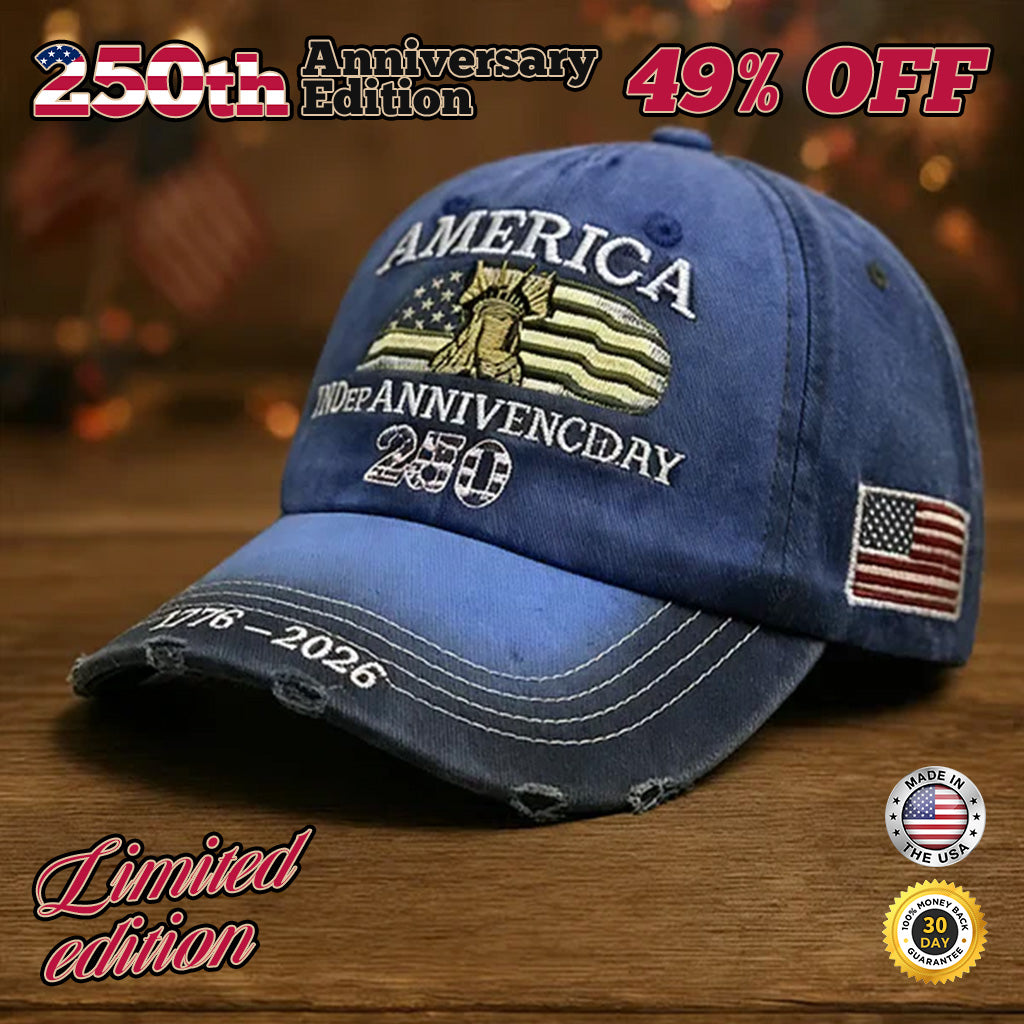 🔥 Final Flash Sale: 49% OFF - America 250th Anniversary Commemorative Cap (1776-2026)🔥