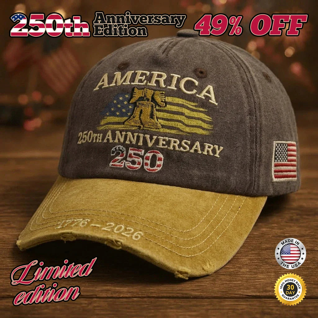 🔥 Final Flash Sale: 49% OFF - America 250th Anniversary Commemorative Cap (1776-2026)🔥