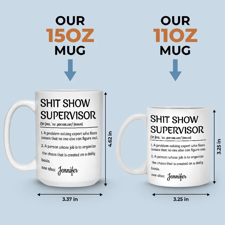 Custom Mug - Personalized Funny Gifts For Best Friends, Family, Coworker, Work Bestie - A Problem Solving Expert