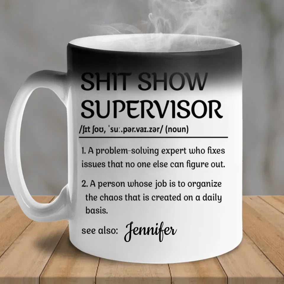Custom Mug - Personalized Funny Gifts For Best Friends, Family, Coworker, Work Bestie - A Problem Solving Expert