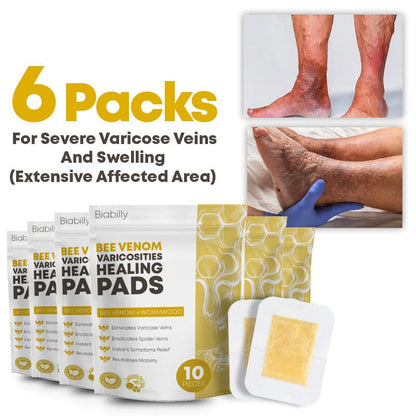 Biabilly Bee Venom Varicosities Healing Pads