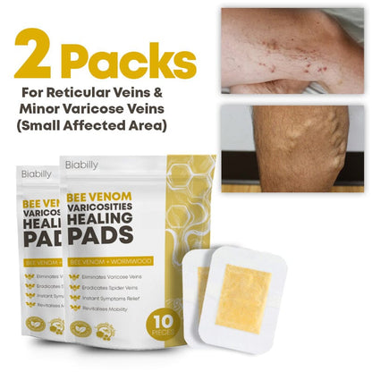 Biabilly Bee Venom Varicosities Healing Pads