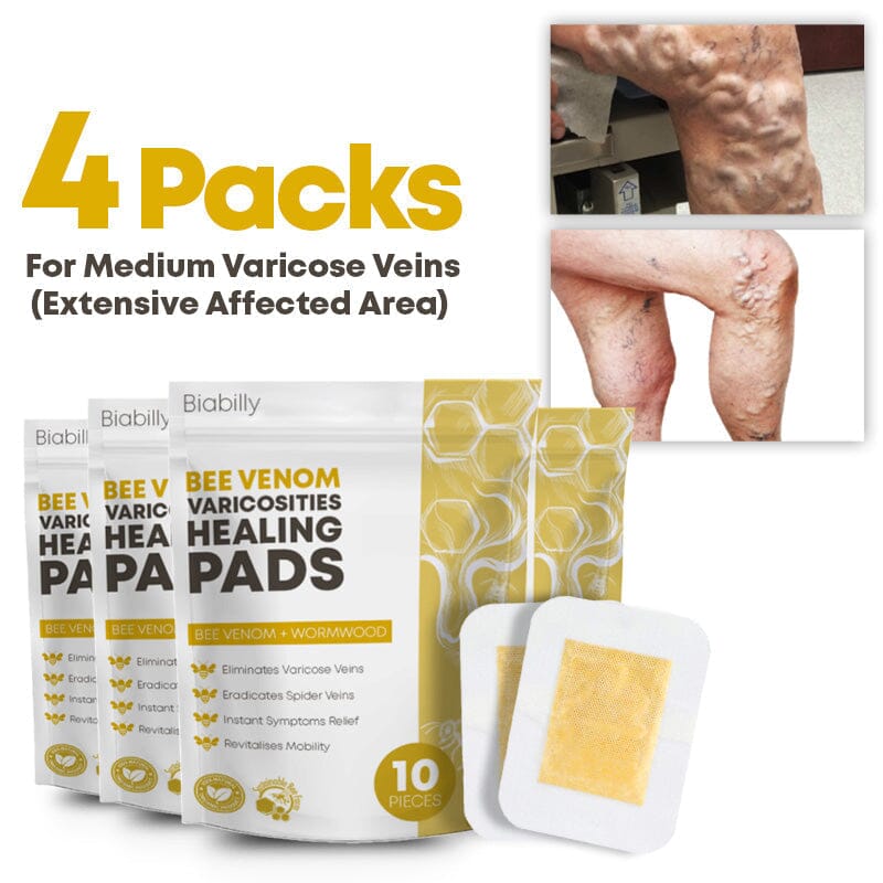 Biabilly Bee Venom Varicosities Healing Pads