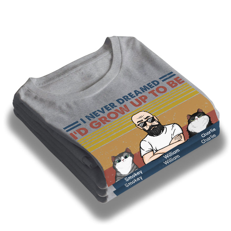 Custom Unisex T-shirt, Hoodie - Personalized Birthday Gifts For Cat Lovers, Cat Mom And Dad - The Ultimate Cat Dad